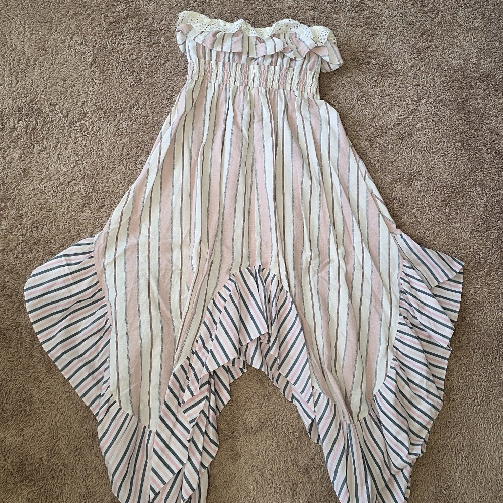 MISA Los Angeles Virginie Ruffled Midi Dress Size XS - Picture 7 of 9